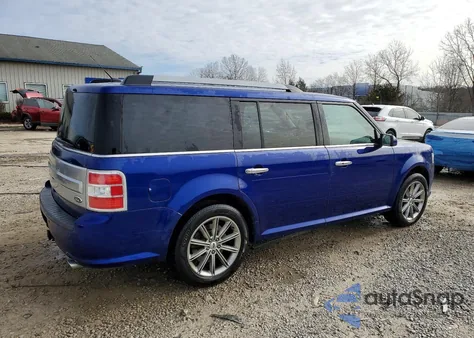 2013 Ford Flex Limited из США, поврежденный, VIN 2FMGK5D87DBD08997